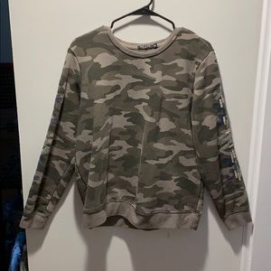 camo sweatshirt